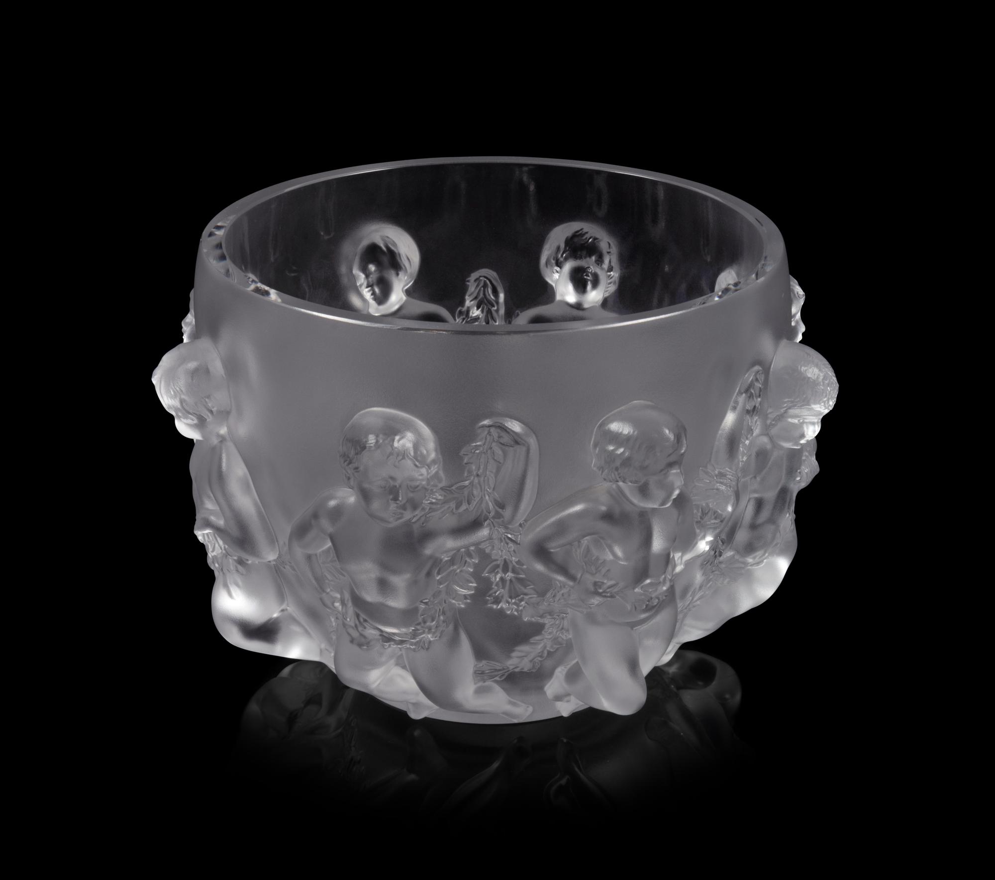 A Lalique Luxembourg Vase
