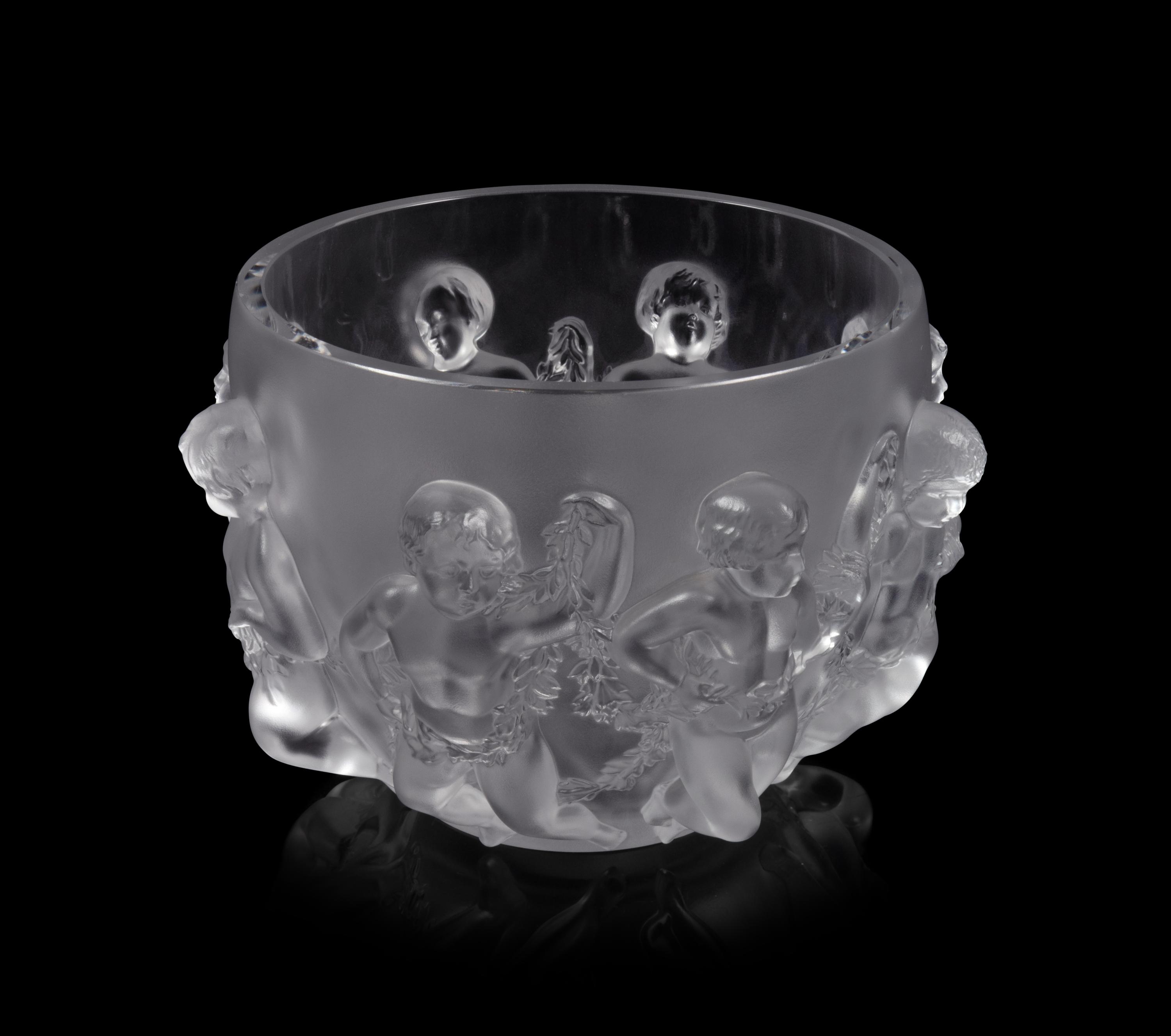 A Lalique Luxembourg Vase