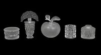 A Group of Lalique Dresser Articles