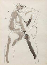 A Group of Five Nude Studies