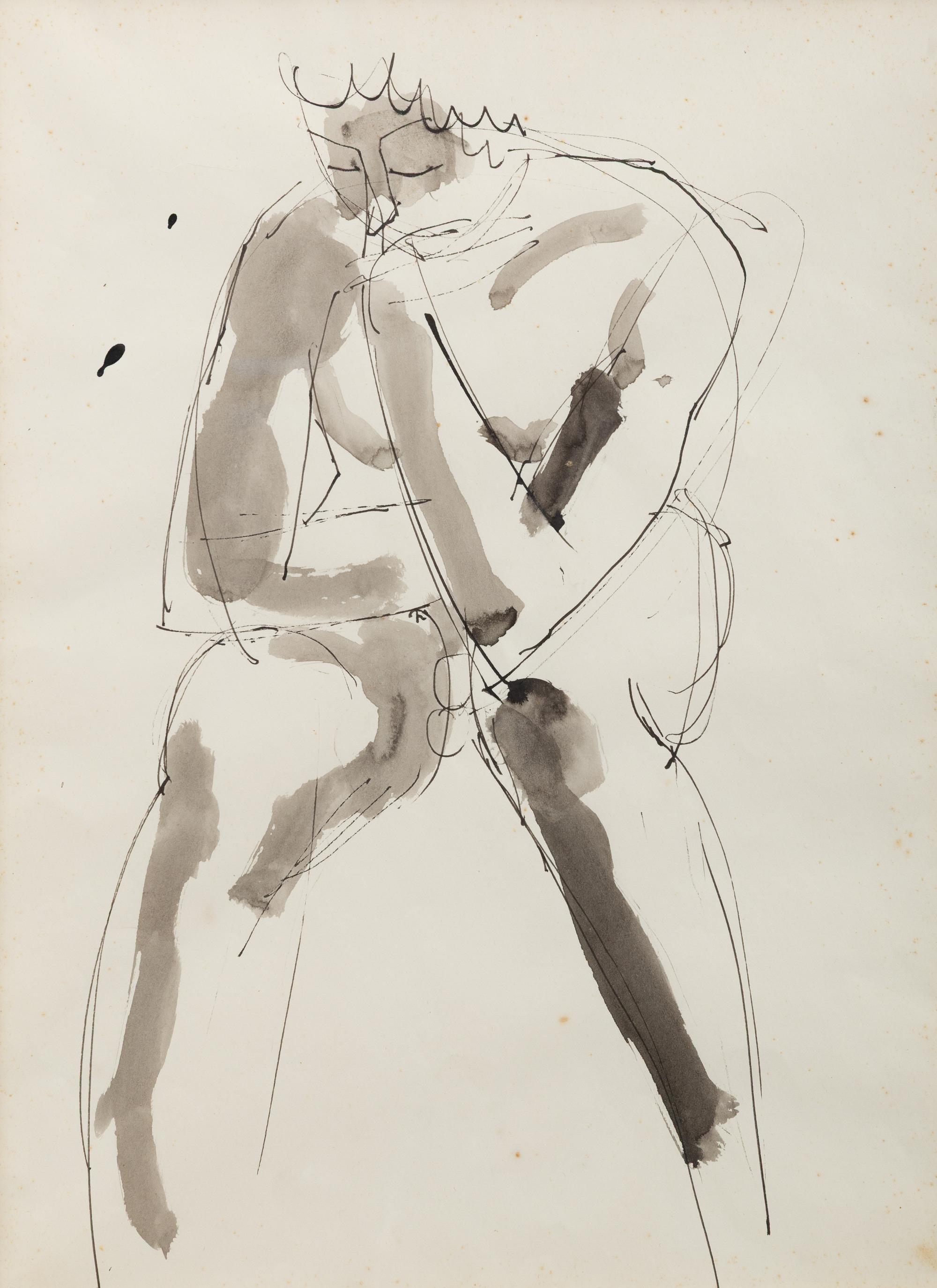 A Group of Five Nude Studies