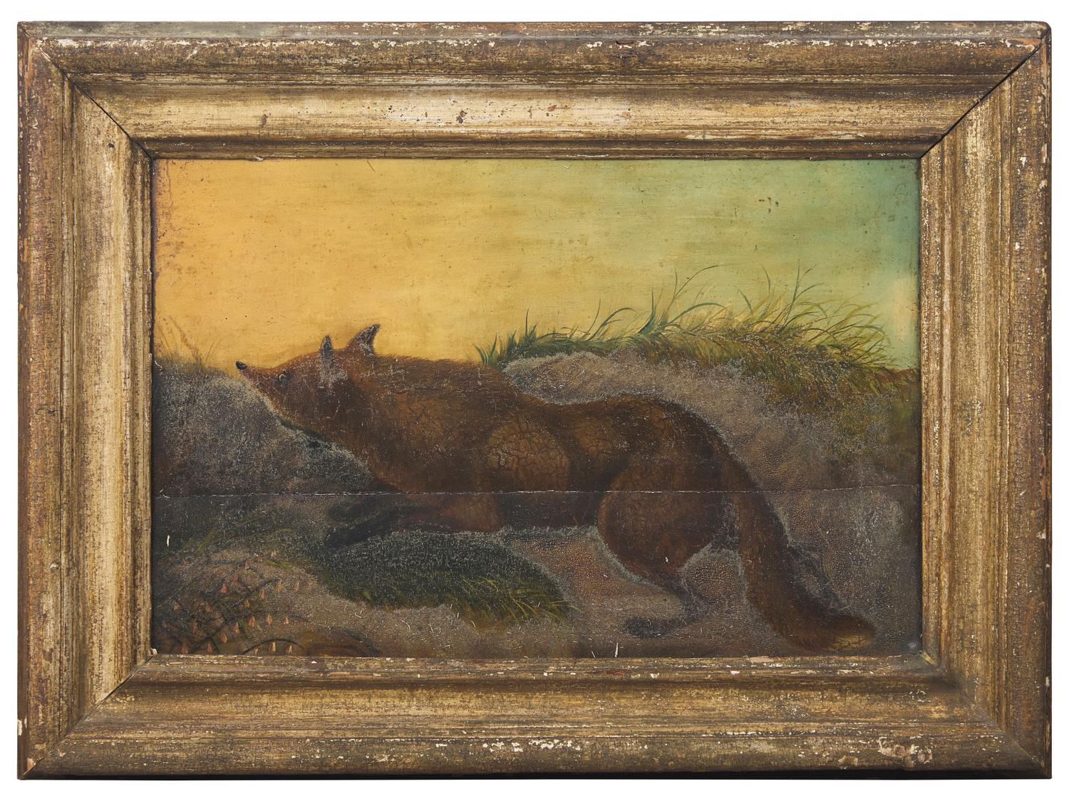 American School 19th Century, Running Fox