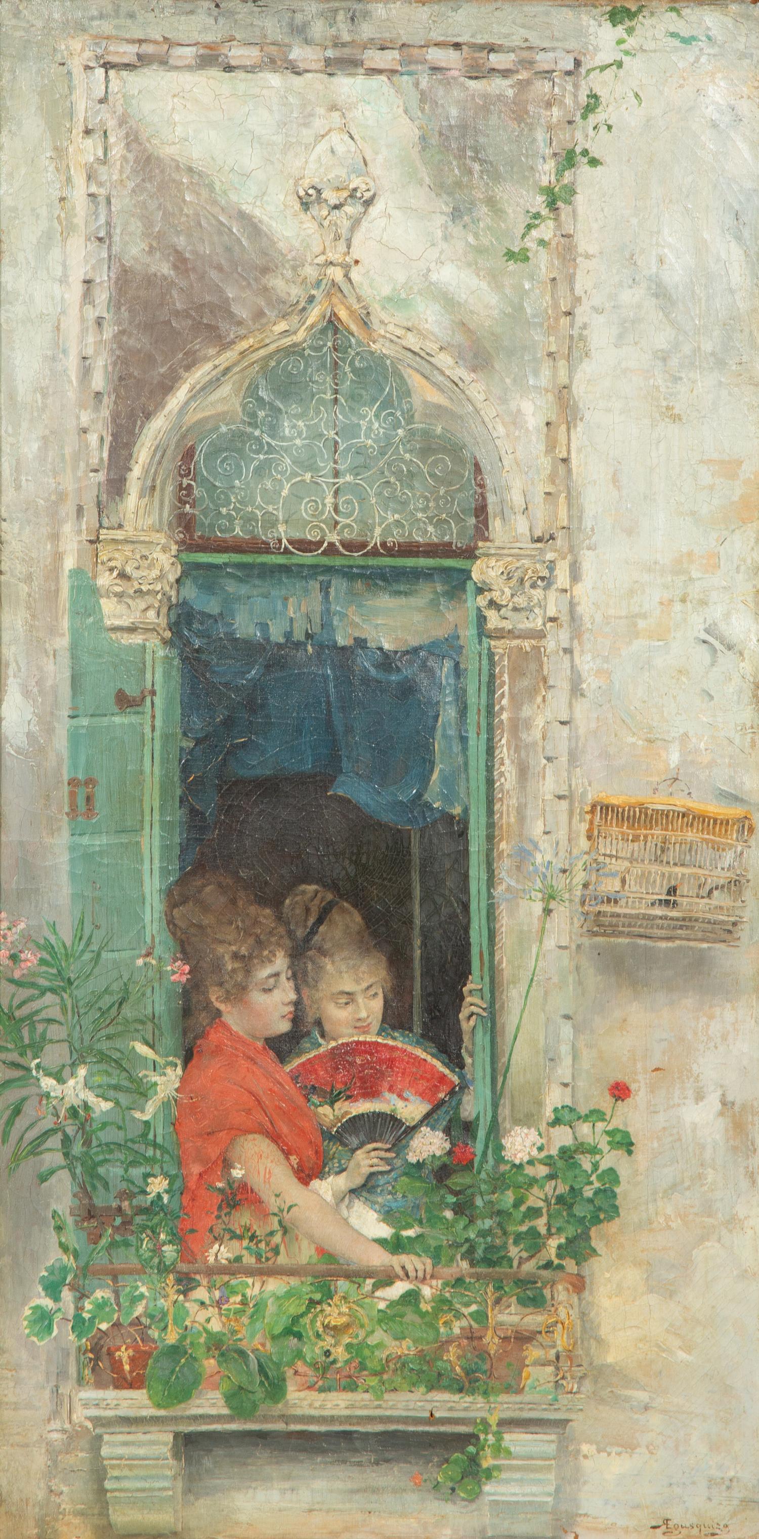 Ladies on a Balcony