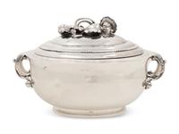 A Georg Jensen Silver Covered Tureen