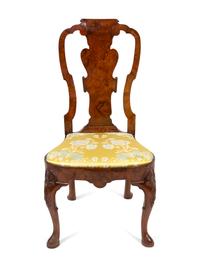 A George II Style Walnut Side Chair