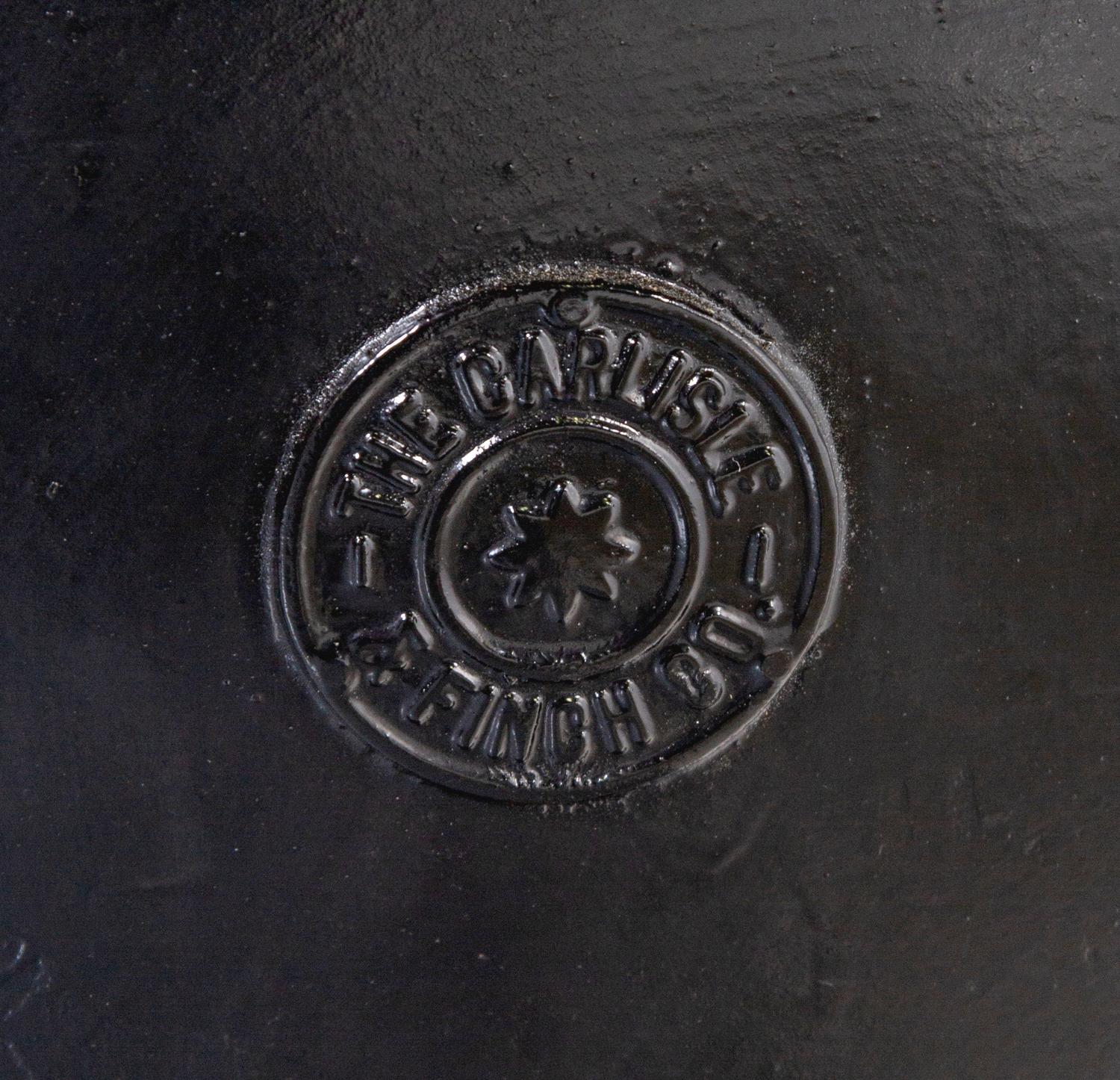 An American Painted Metal Paddle-Wheel Boat Search Light