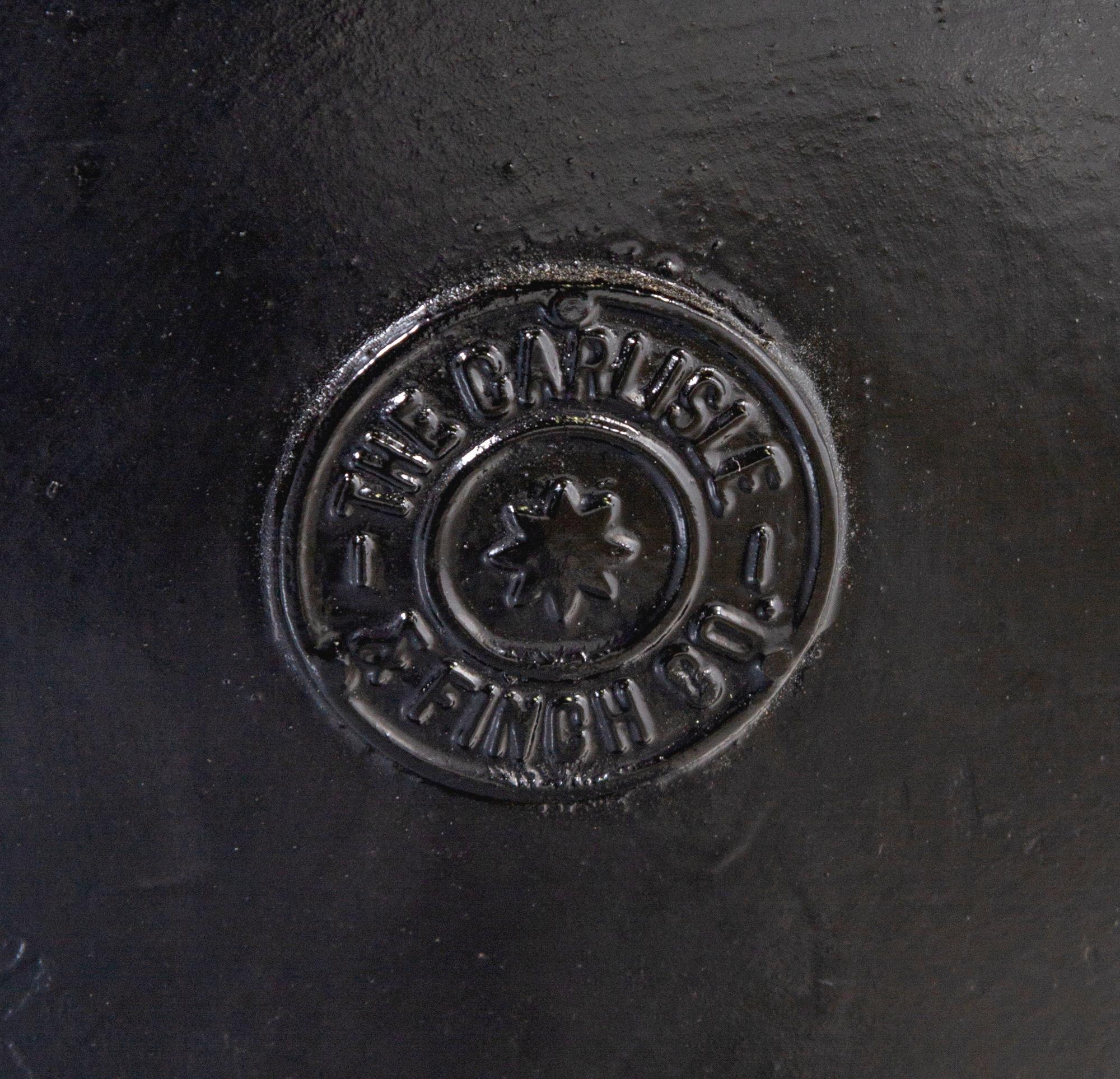 An American Painted Metal Paddle-Wheel Boat Search Light
