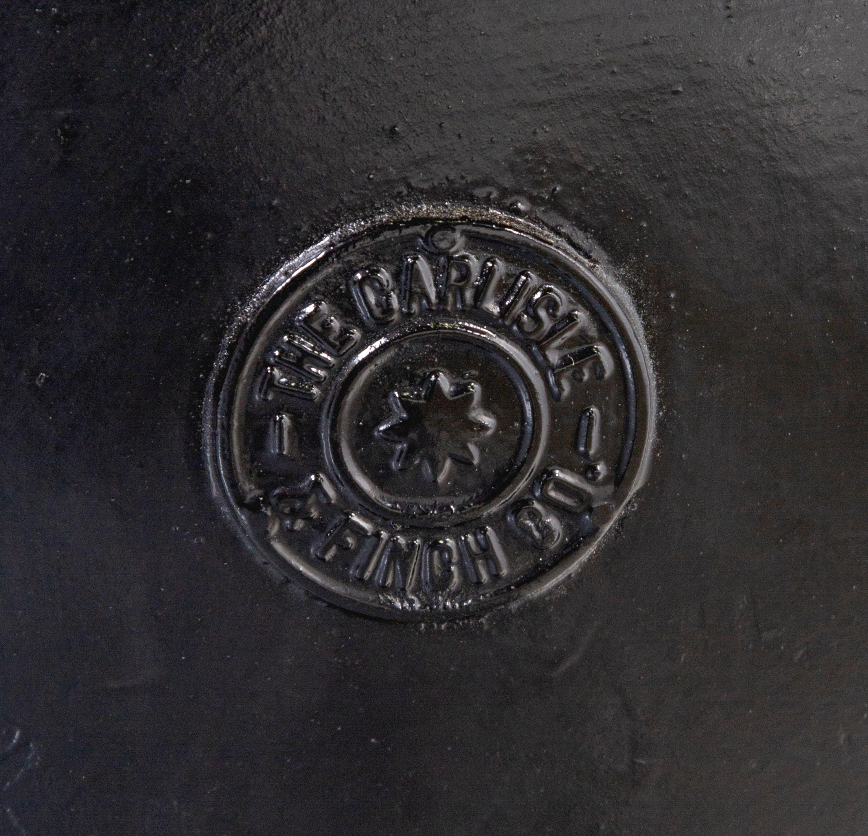 An American Painted Metal Paddle-Wheel Boat Search Light