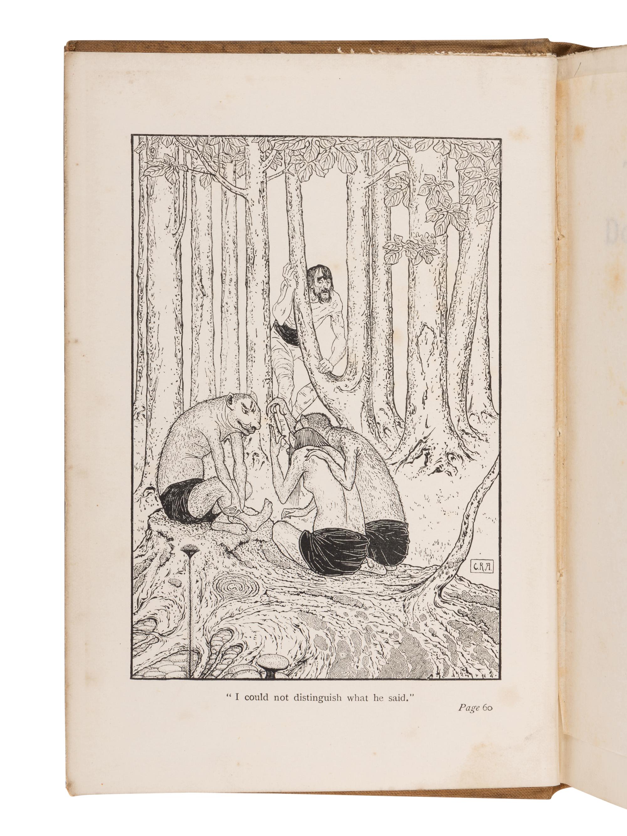 WELLS, H.G. (1866-1946). The Island of Doctor Moreau . London: William Heinemann, 1896.