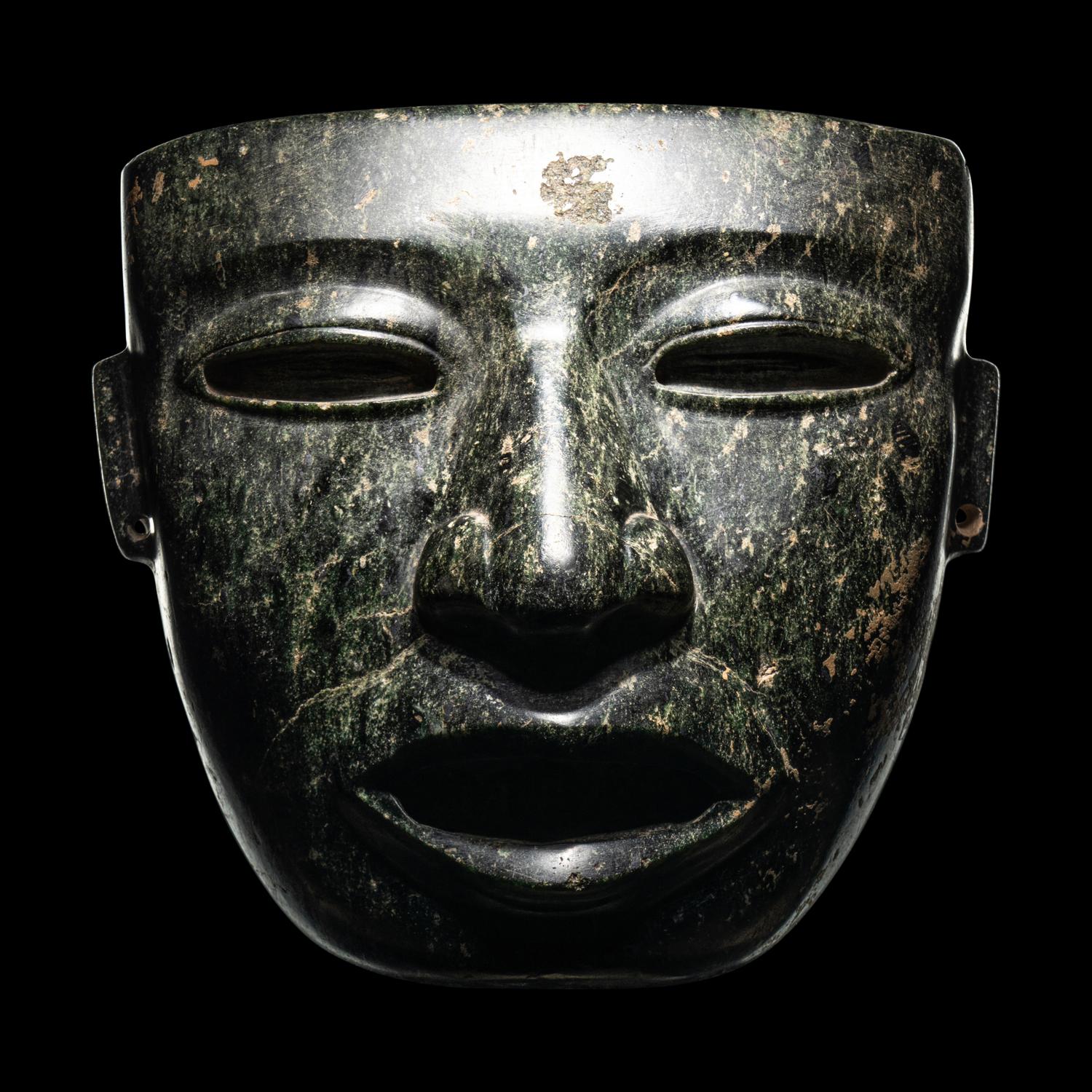 A Teotihuacan Serpentine Mask