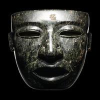 A Teotihuacan Serpentine Mask
