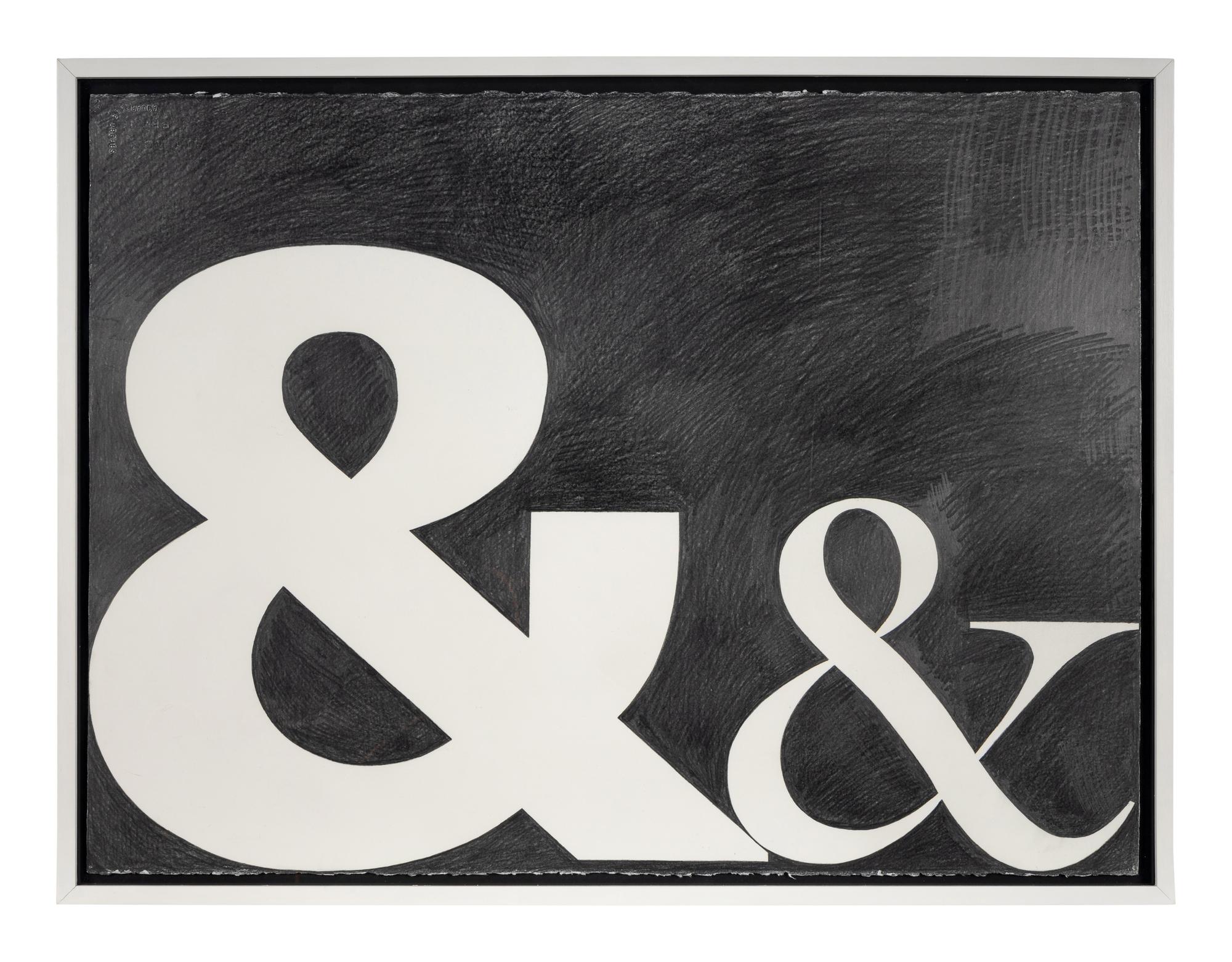 Double Ampersand #2 (Negative) , 2008