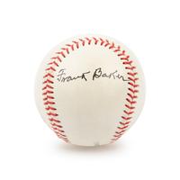 A Frank Home Run Baker Single Signed Autograph Baseball (JSA Letter)