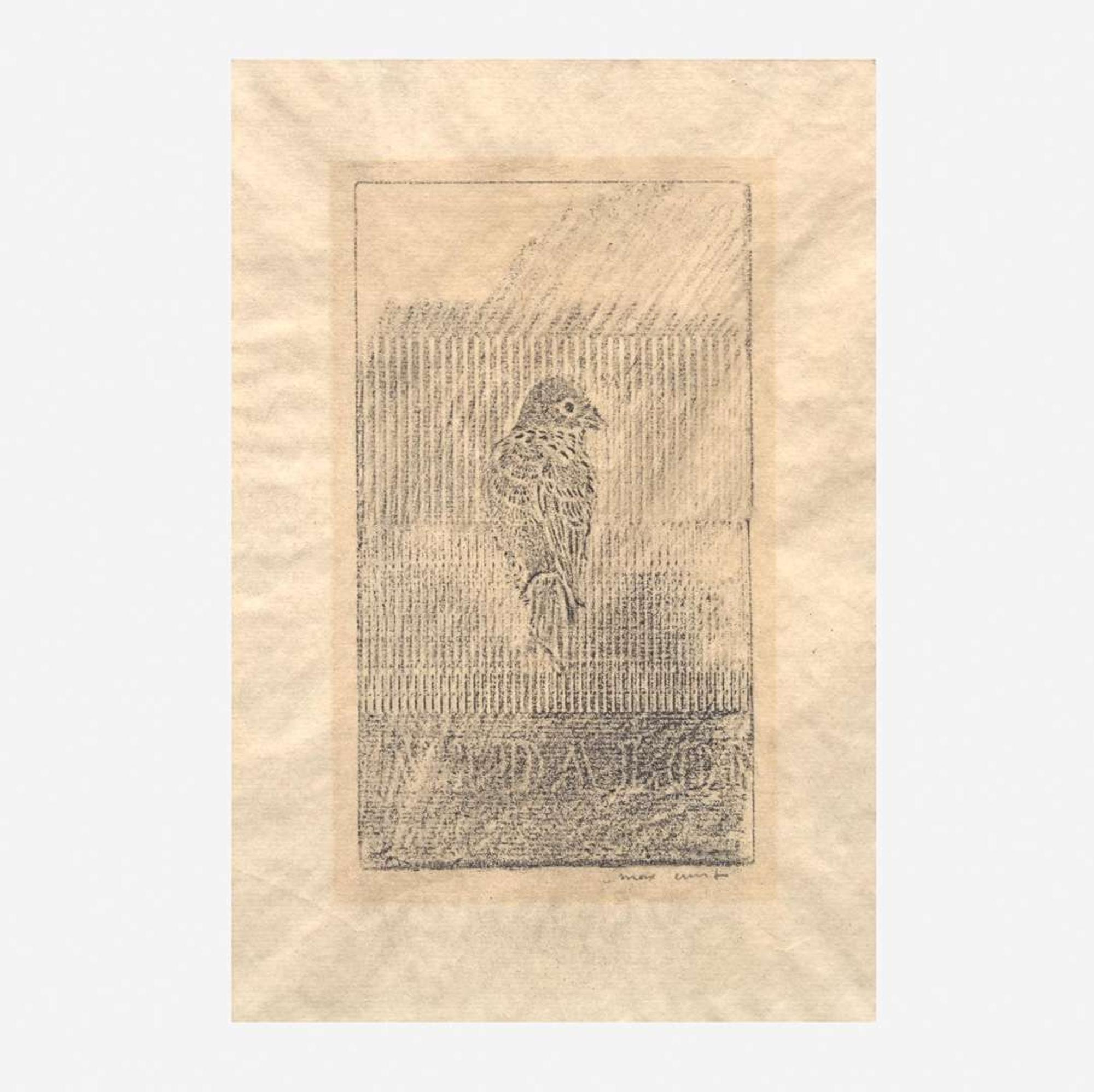 Max Ernst (German, 1891-1976) L'Oiseau