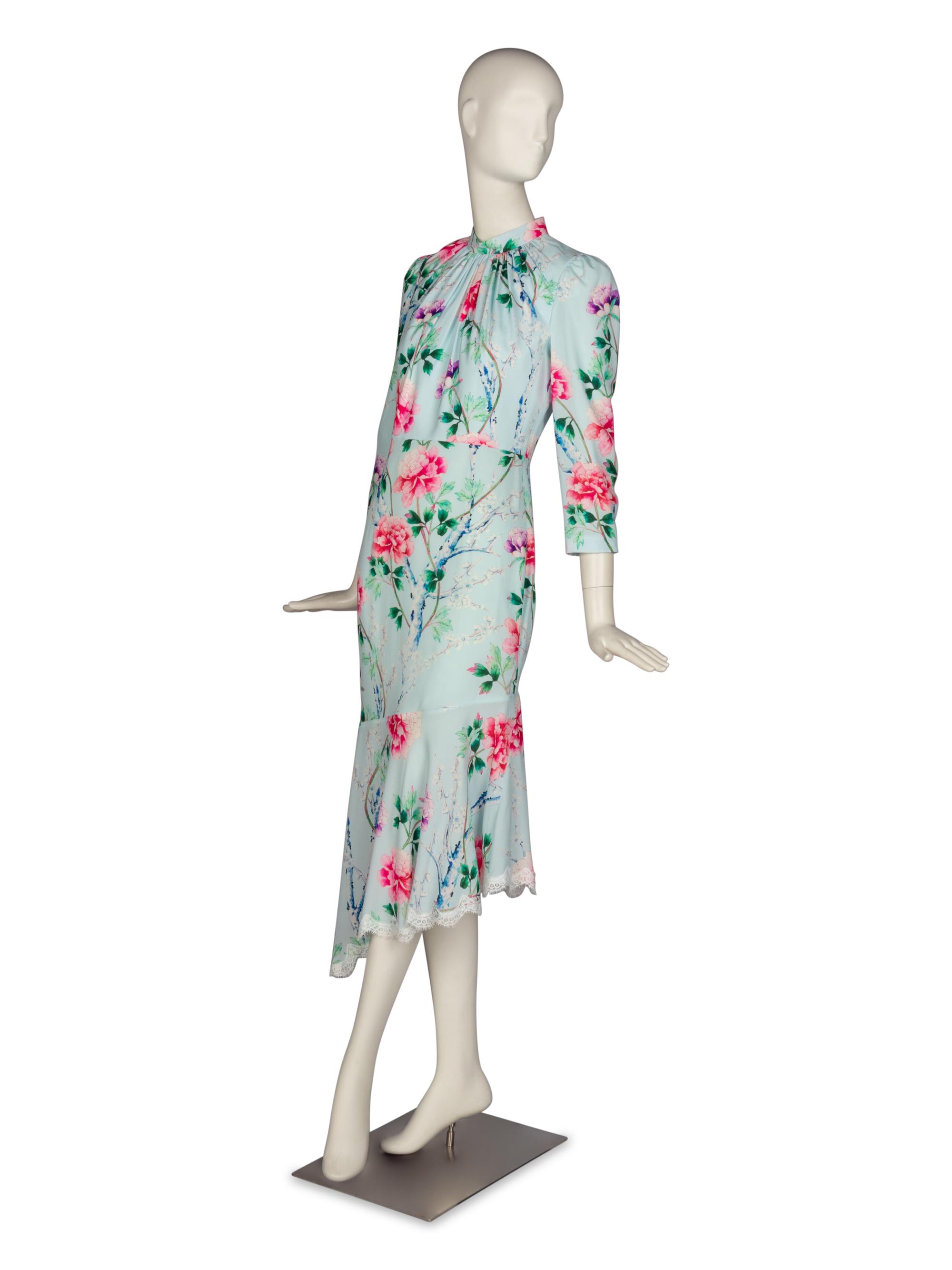 Andrew Gn Floral Dress