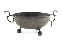 A Continental Pewter Bowl