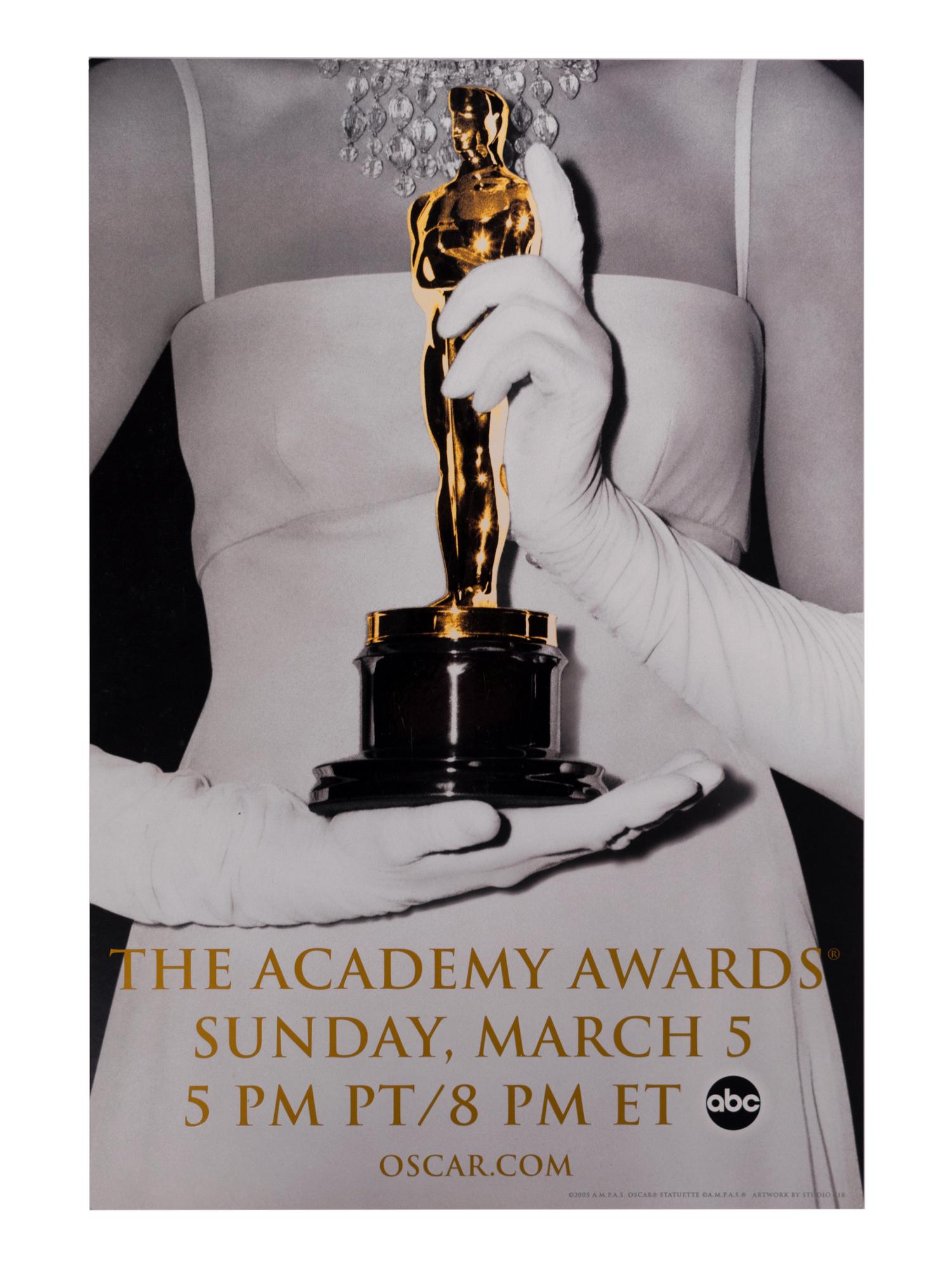 (Events) A group of approximately 15 pieces of memorabilia from 77th - 83rd Academy Awards, comprising: