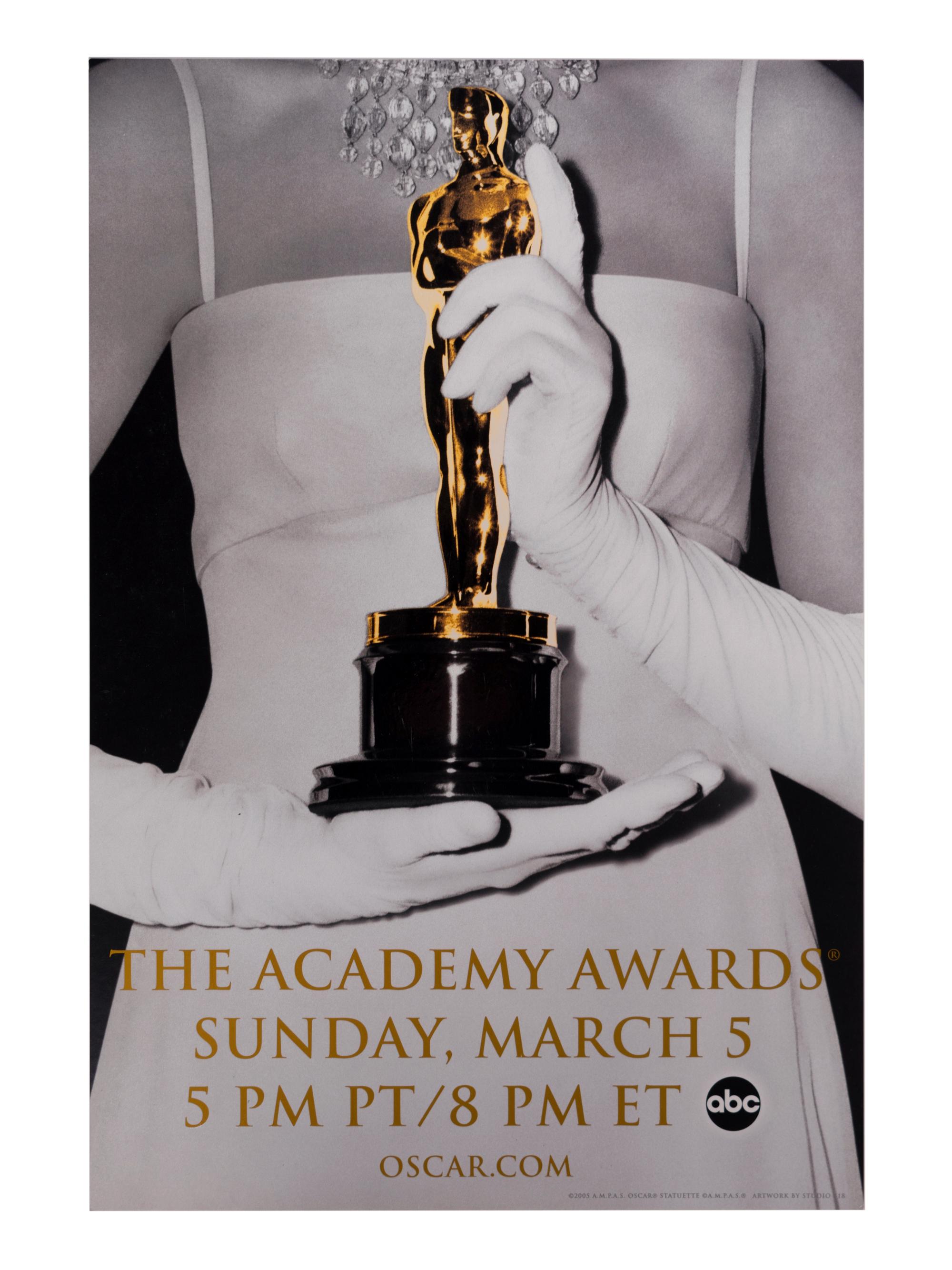 (Events) A group of approximately 15 pieces of memorabilia from 77th - 83rd Academy Awards, comprising: