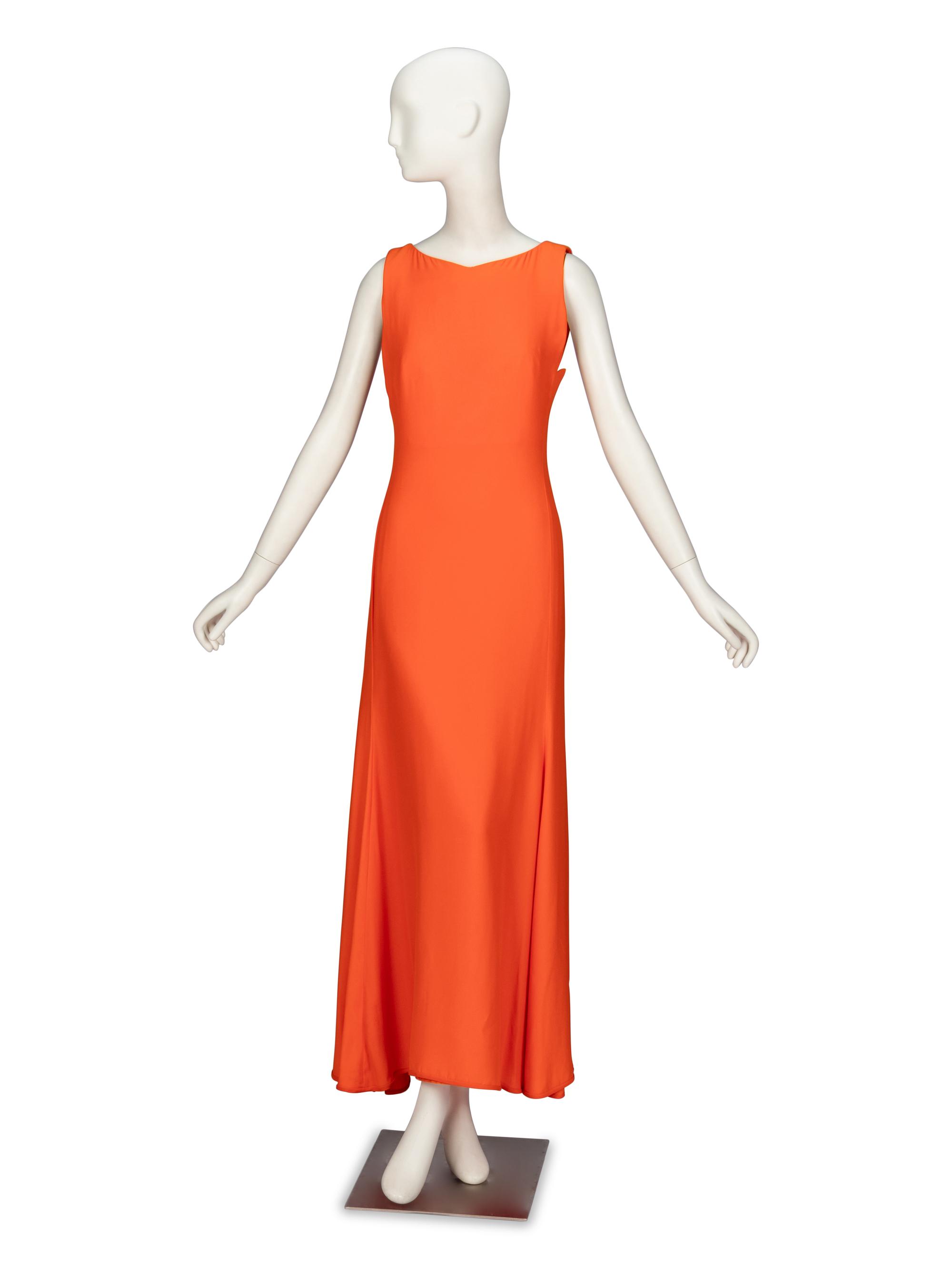 GIANNI VERSACE COUTURE, "PRINCESS DIANA" SHEATH GOWN