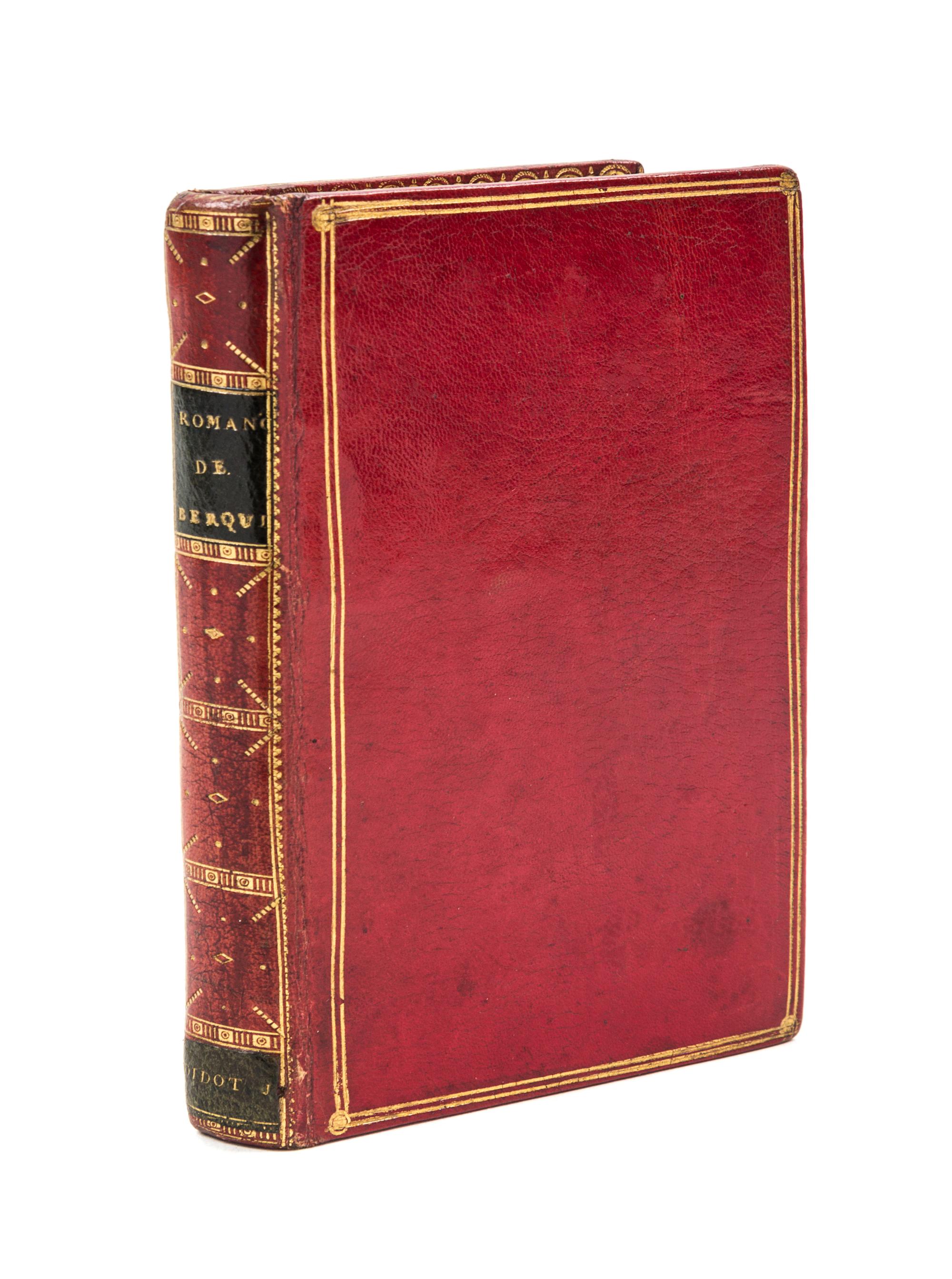 BERQUIN, ARNAUD. Romances, par M. Berquin. Paris, 1788. With 10 fine plates of Borel.