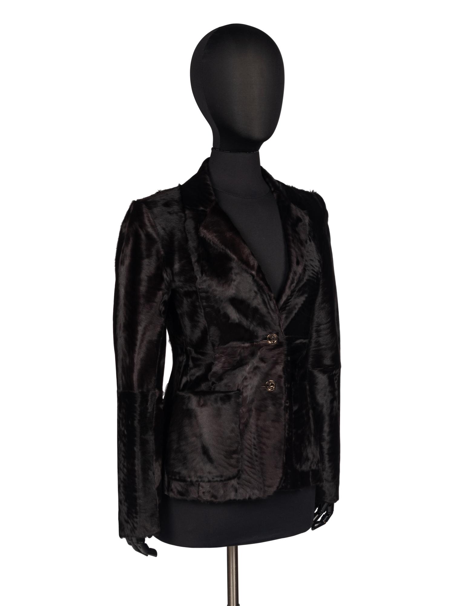 Tom Ford for Gucci Tailored Fur Blazer