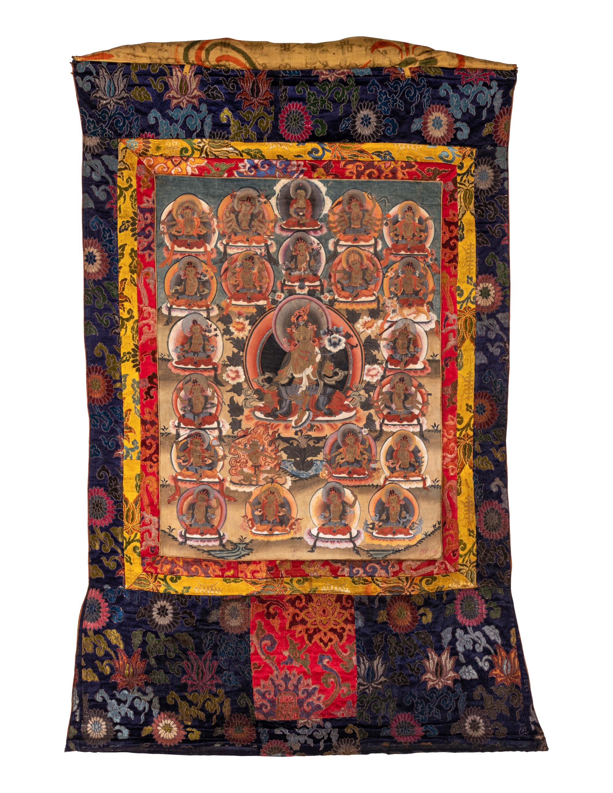 Two Tibetan Thangkas