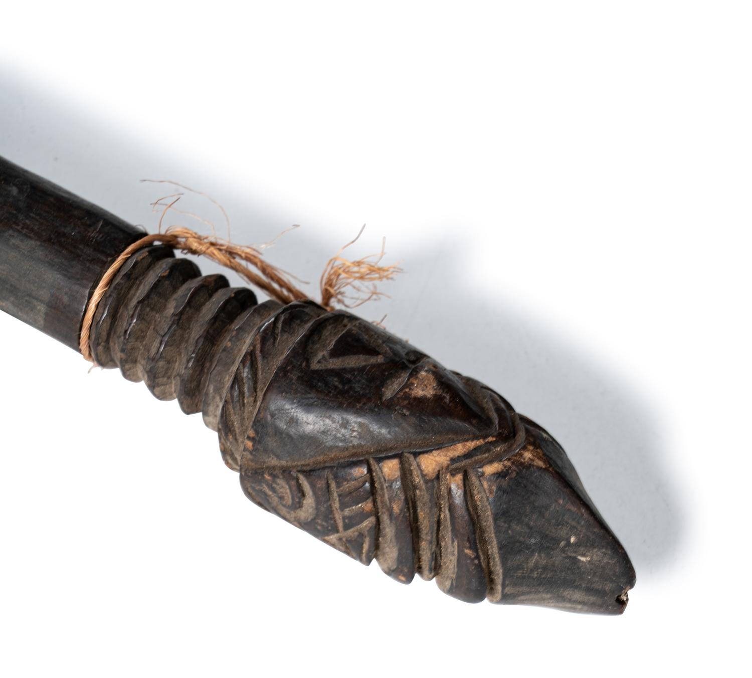 Three Polynesian and Aboriginal Wood Spears