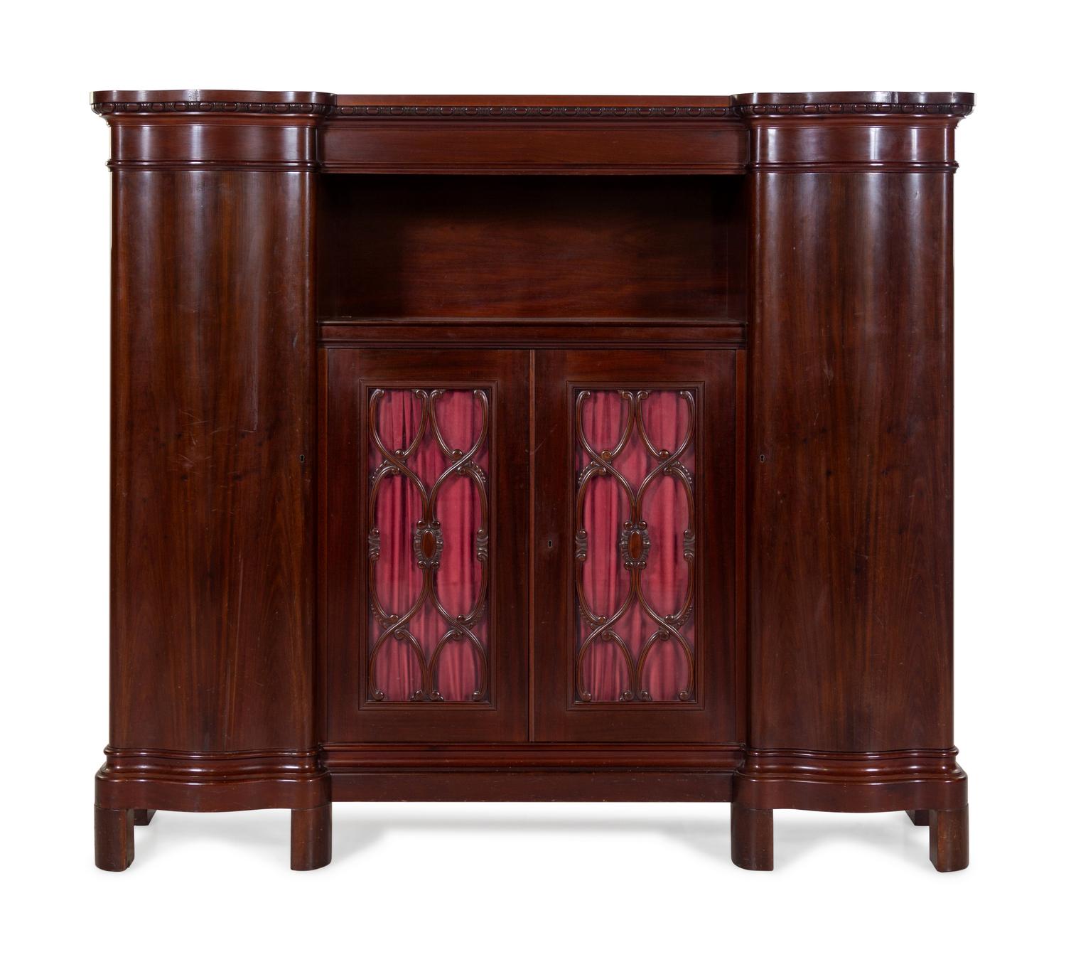 A Danish Mahogany Serving Cabinet