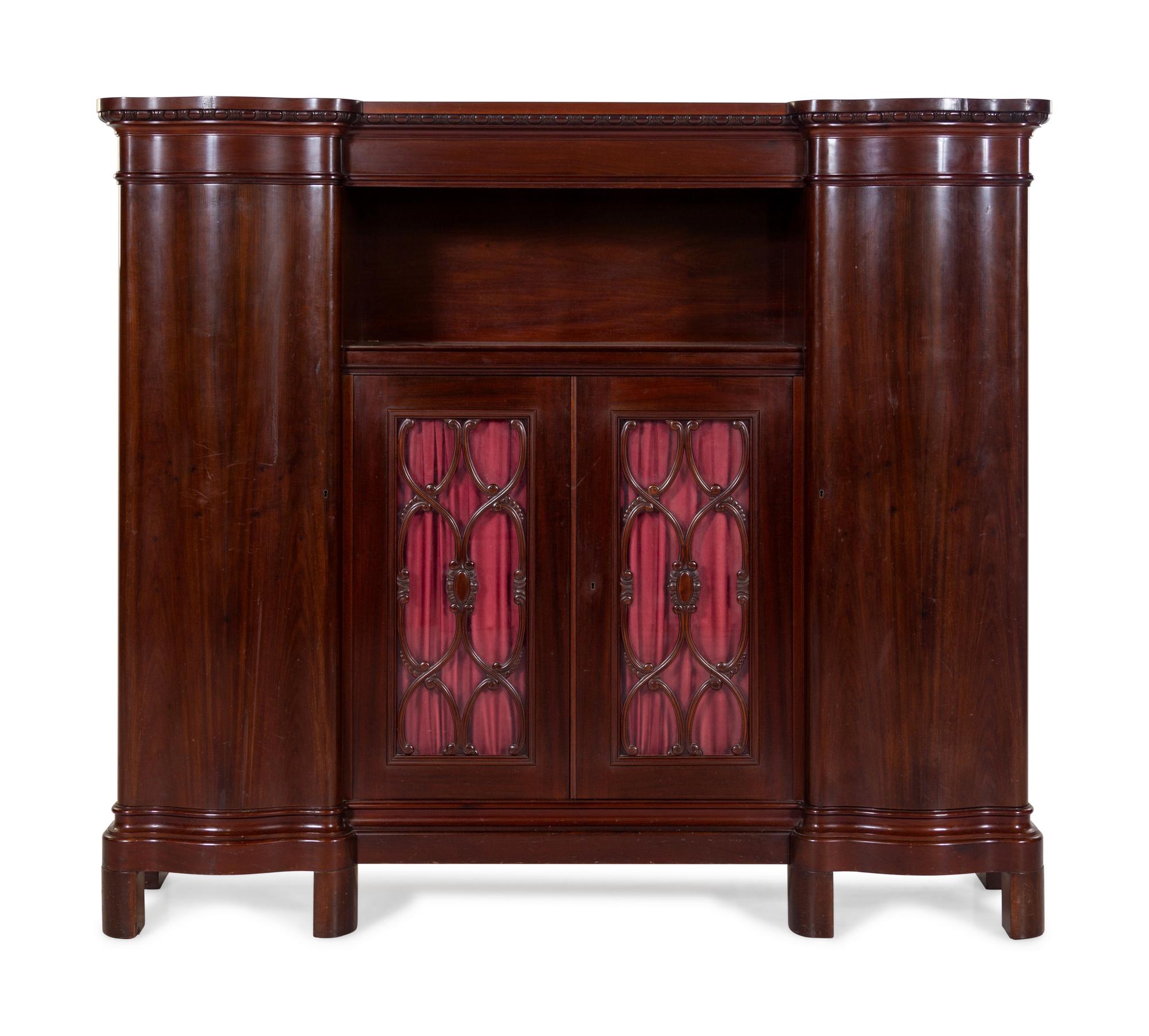 A Danish Mahogany Serving Cabinet