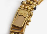 An 18K Yellow Gold Greek Key Necklace