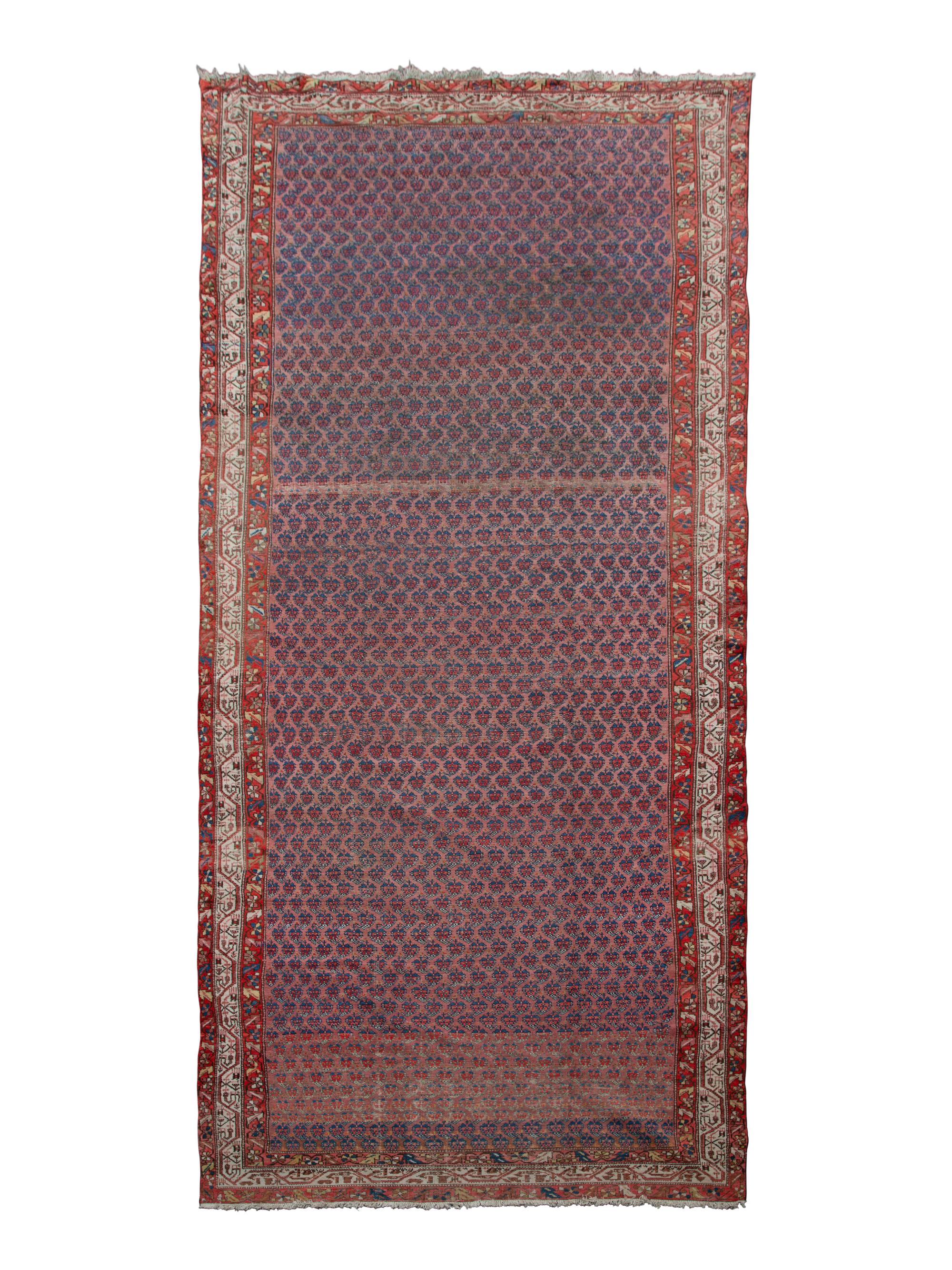 A Hamadan Wool Runner — 20TH CENTURY