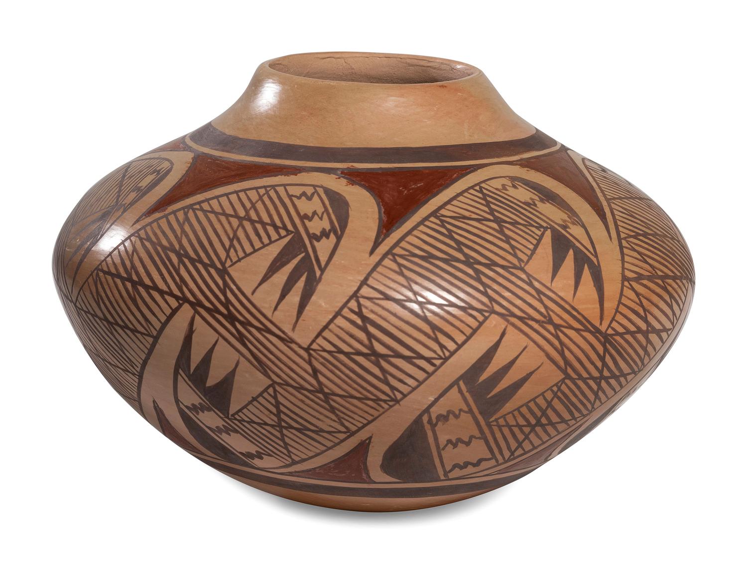 Polychrome Pottery Jar