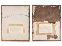 [CIVIL WAR]. 2 photographs of Union officer and government official Charles M. Hamilton.