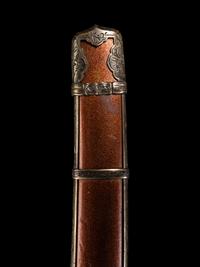 A Set of Sword Fittings and Scabbard for A Tachi