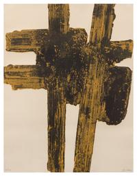 Pierre Soulages, (French, b. 1919), Eau-Forte XVIII, 1962