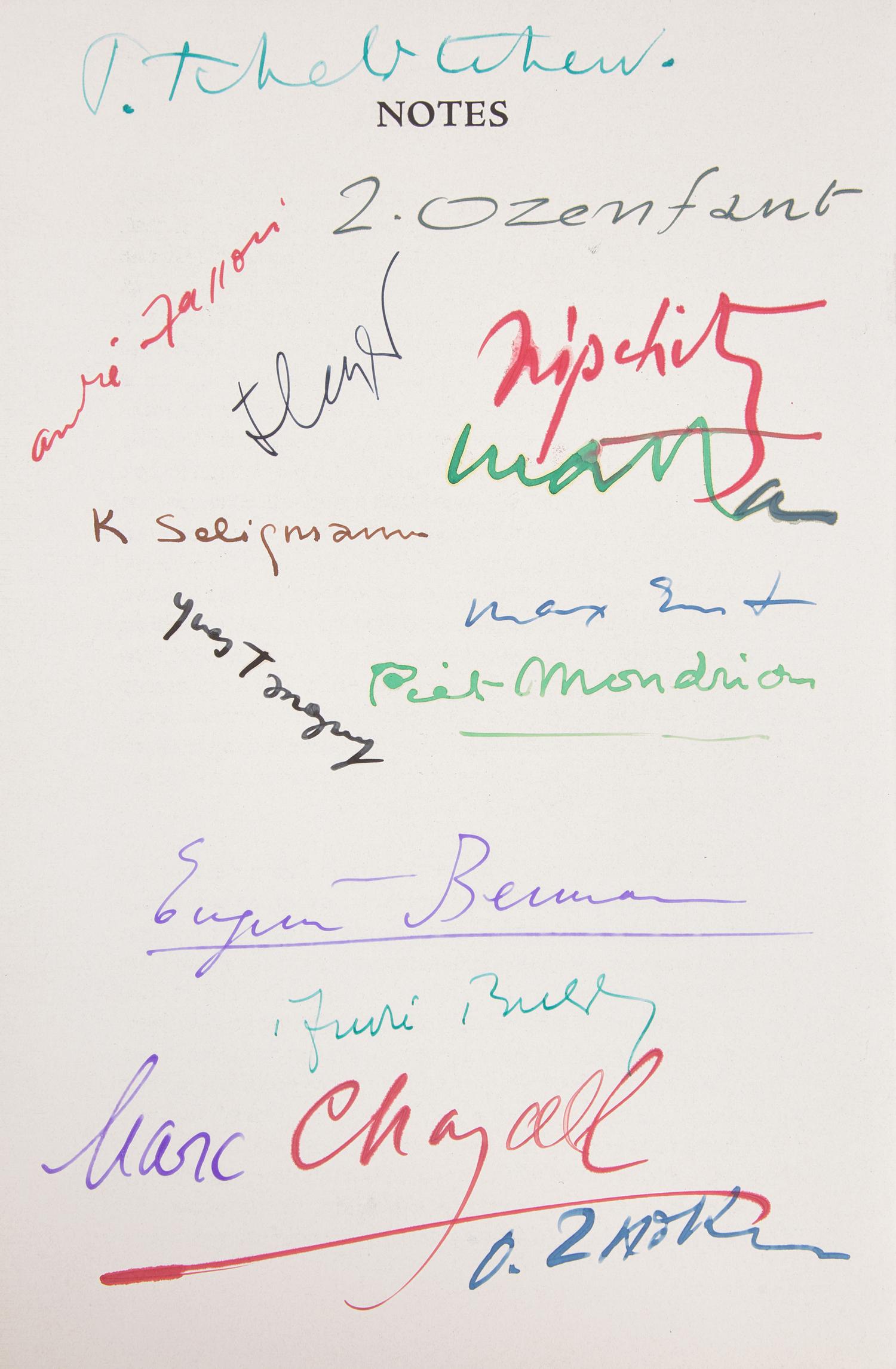 [Art] Ernst, Max, and Piet Mondrian, and Marc Chagall, and Andre Breton, et al. Artists in Exile