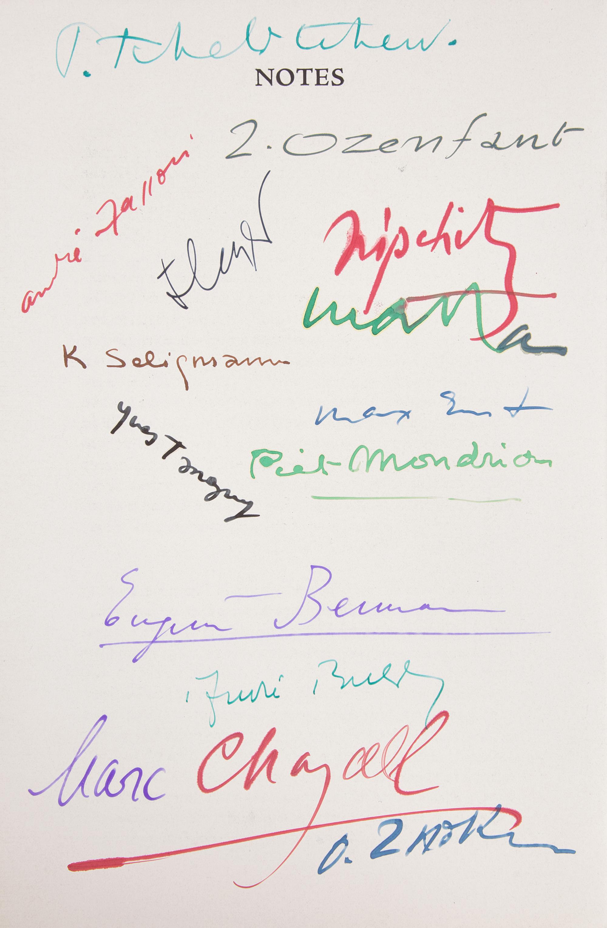 [Art] Ernst, Max, and Piet Mondrian, and Marc Chagall, and Andre Breton, et al. Artists in Exile