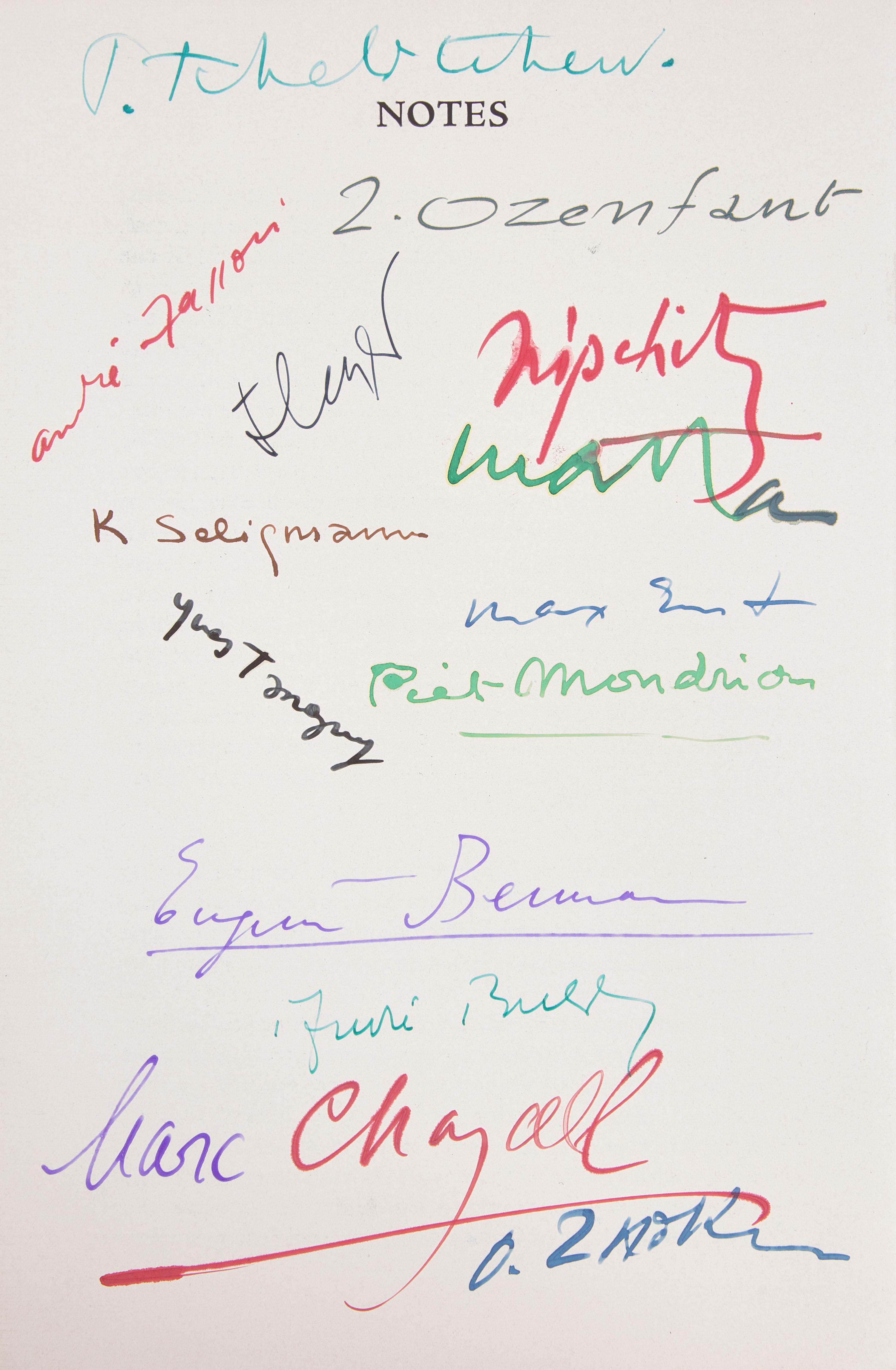 [Art] Ernst, Max, and Piet Mondrian, and Marc Chagall, and Andre Breton, et al. Artists in Exile