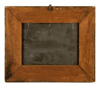 A Framed Italian Pietra Dura Plaque of Architectural View — 19th/20th Century