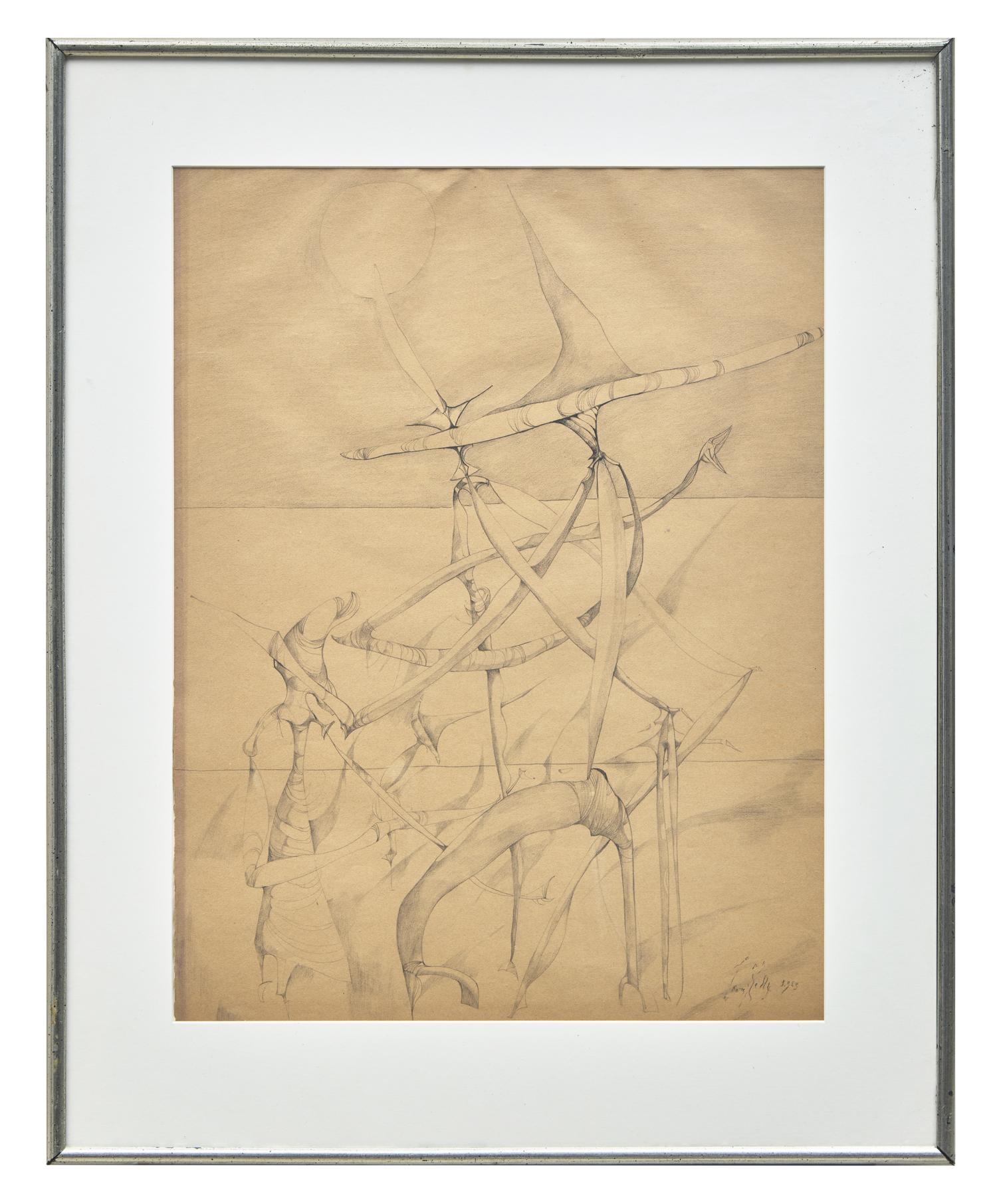 Nocturne with Moorish Figures , 1953
