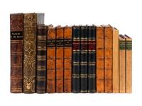 [LITERATURE -- ENGLISH]. A group of 9 works, including: