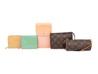 Louis Vuitton, Five Small Leather & Canvas Goods