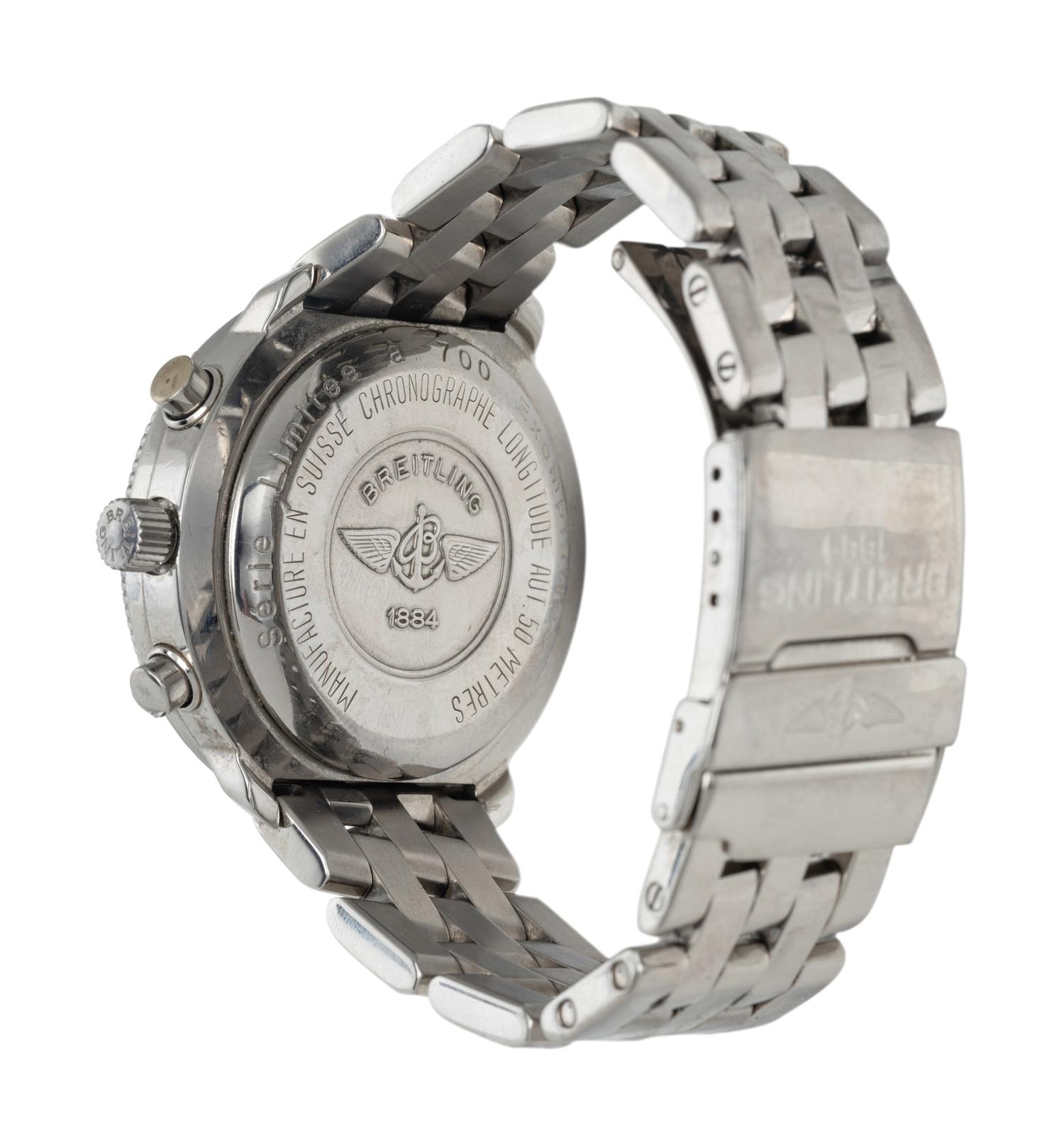 BREITLING, STAINLESS STEEL 'ASTROMAT' WATCH