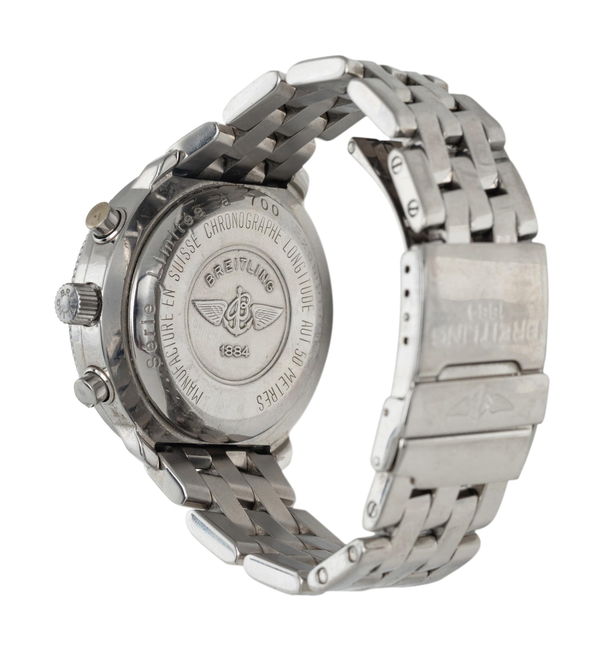 BREITLING, STAINLESS STEEL 'ASTROMAT' WATCH