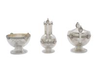An American Silver Five-Piece Tea and Coffee Service