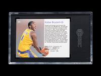 A 1996 NBA Hoops Kobe Bryant Rookie Basketball Card No. 281 (SGC 9.5 MT+)