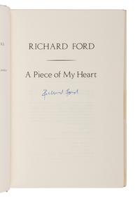 FORD, Richard (b. 1944). A group of 4 FIRST EDITIONS, SOME SIGNED, comprising: