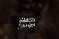 A Galanos Full-Length Sable Coat