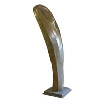 A Modernist Brass Sculpture 29" W x 25" D x 94" H — Germany, Mid-20th Century