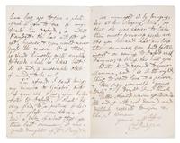 Carroll, Lewis (Charles Lutwidge Dodgson). Autograph Letter, signed
